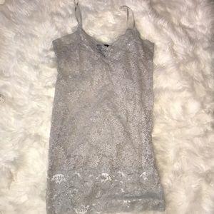 Wet seal long Lace tank